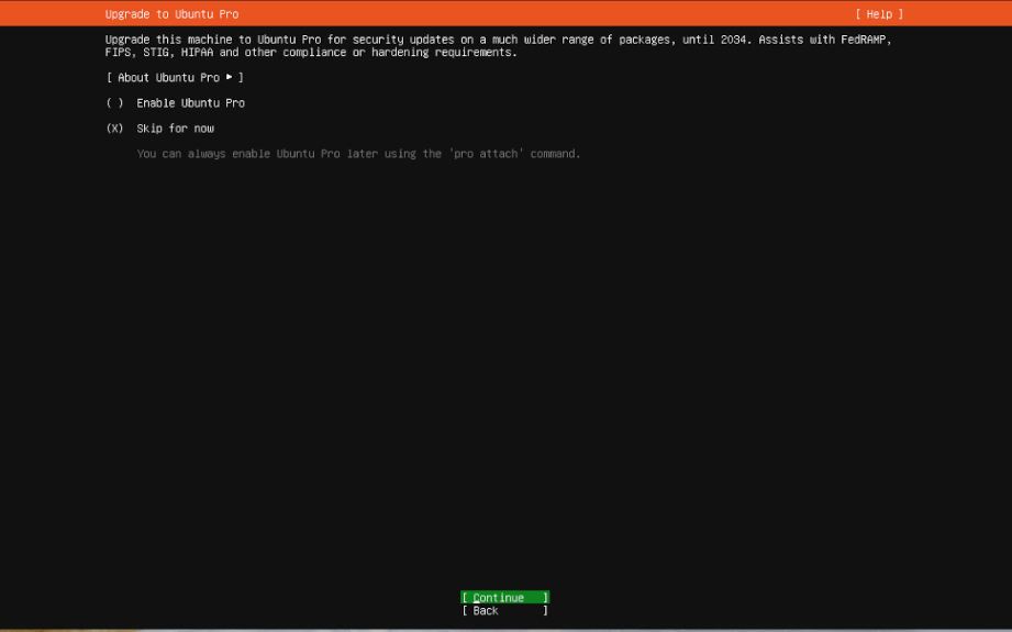 Enable Ubuntu Pro