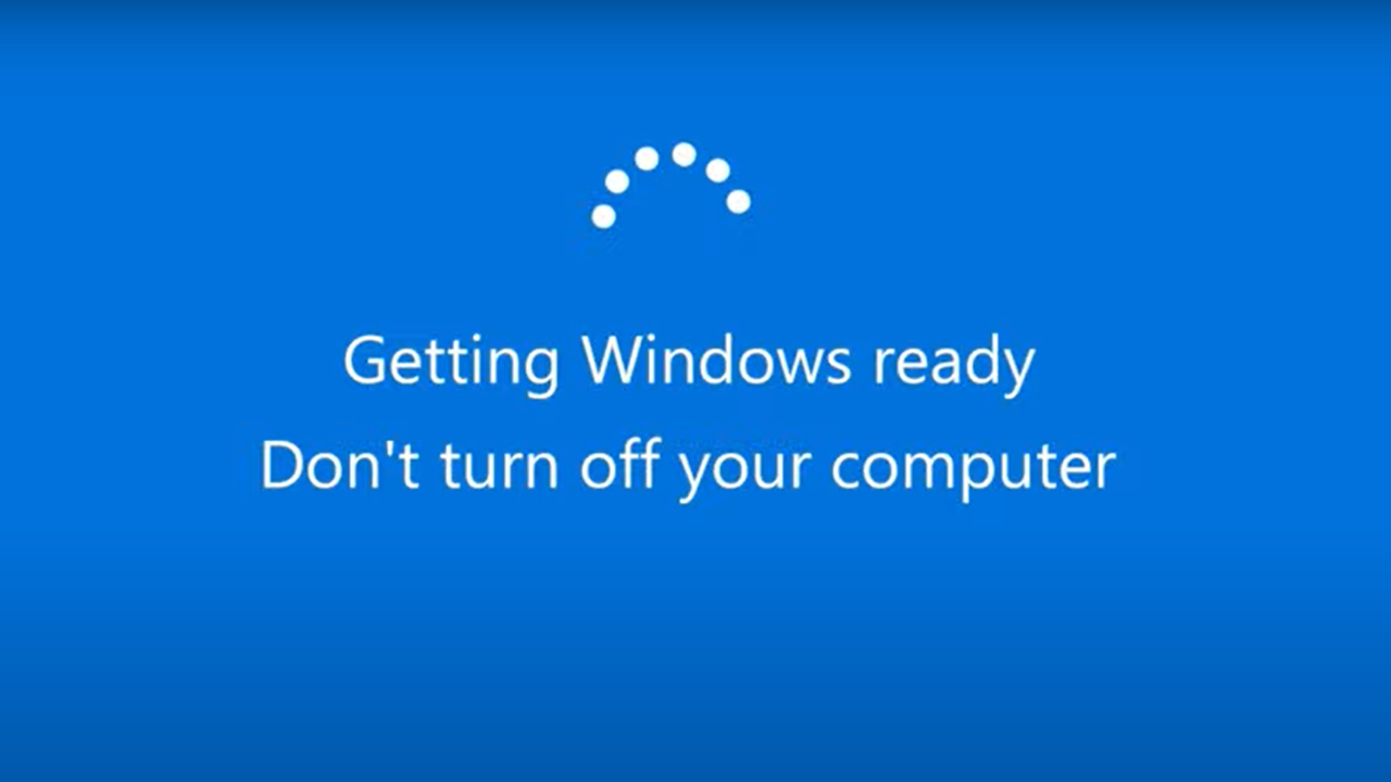 Windows not ready